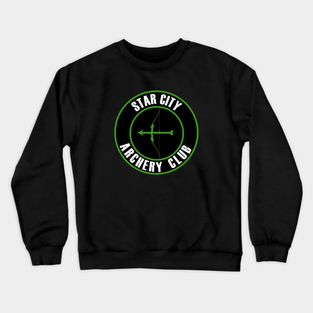 Star City Archery Club - Arrow Crewneck Sweatshirt by SOwenDesign